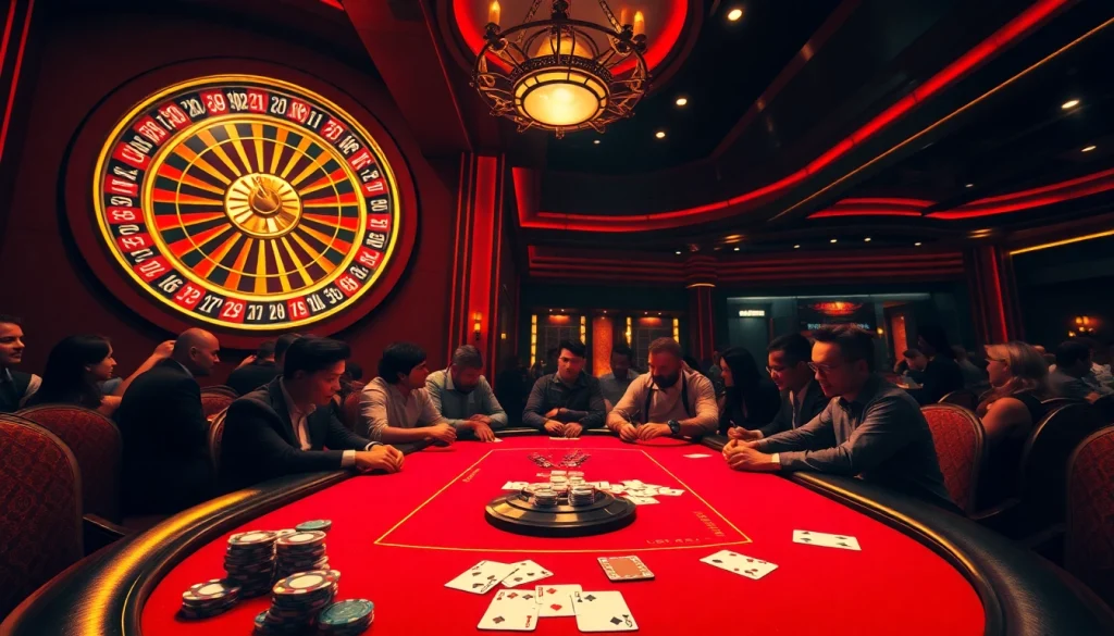 Experience high-stakes excitement at 79KING’s poker table with vibrant chips and thrilling competition.