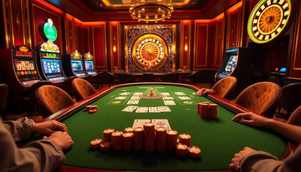 Experience the thrill of betting at Kèo Nhà Cái 5 with luxurious casino tables and high-stakes poker games.